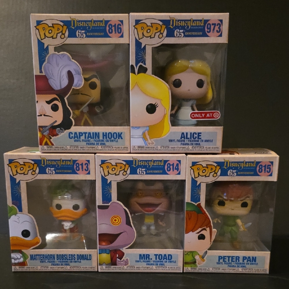 Funko Pop! Disneyland 65th Anniversary Set